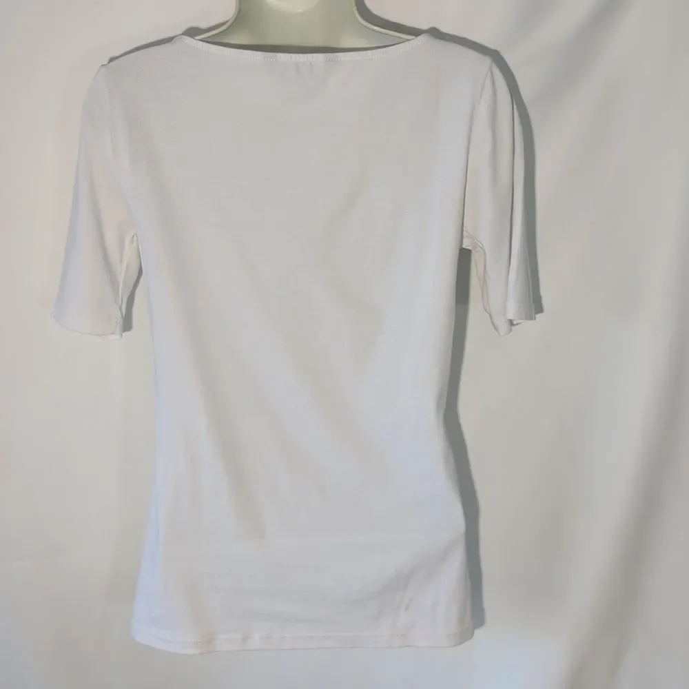 Ralph Lauren White Short Sleeve Tee - Picture 4 of 6
